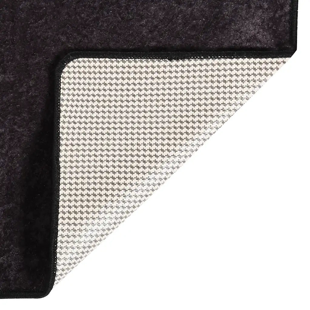 Tappeto Lavabile 80x300 cm Antracite 337953