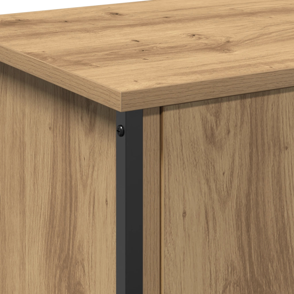 Supporto TV Rovere artigianale Truciolare 60 x 35 x 45 cm