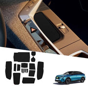 Accessori per Peugeot e-3008 GT Allure 2024 2025, mattoncini di gomma per portiere, mattoncini antiscivolo per console centrale, mattoncini per portiere con becheriere per Peugeot e-3008 accessori