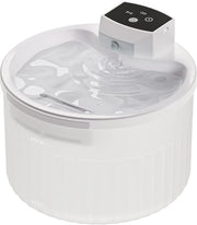 Draadloso Drinkfonteino per Gatti 3,2 L con Sensore di Movimento e Filtrazione Alta Qualità, Batteria 4000mAh, Dispensatore d'Acqua per Gatti Bianco