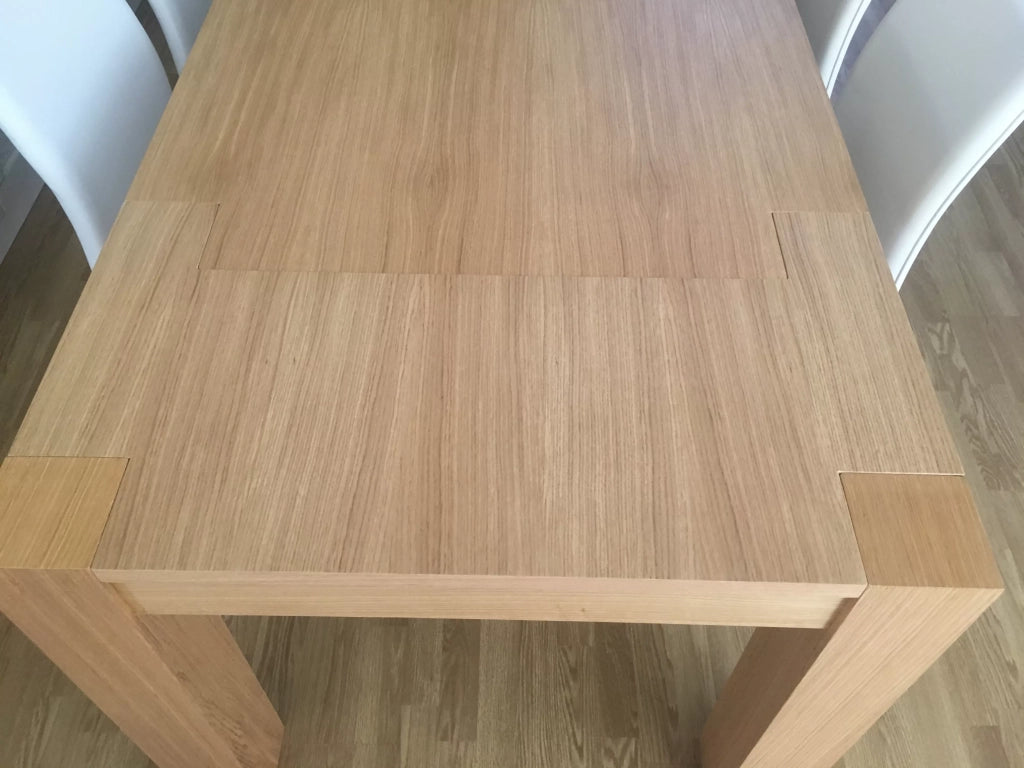 Tavolo legno rovere naturale spazzolato allungabile 140-220x90 (632) - Mobili 2G