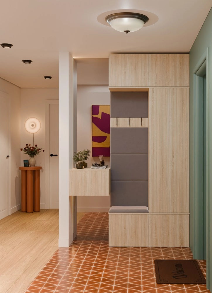 Guardaroba armadio + appendiabiti HAGA II/1sz1w rovere sonoma