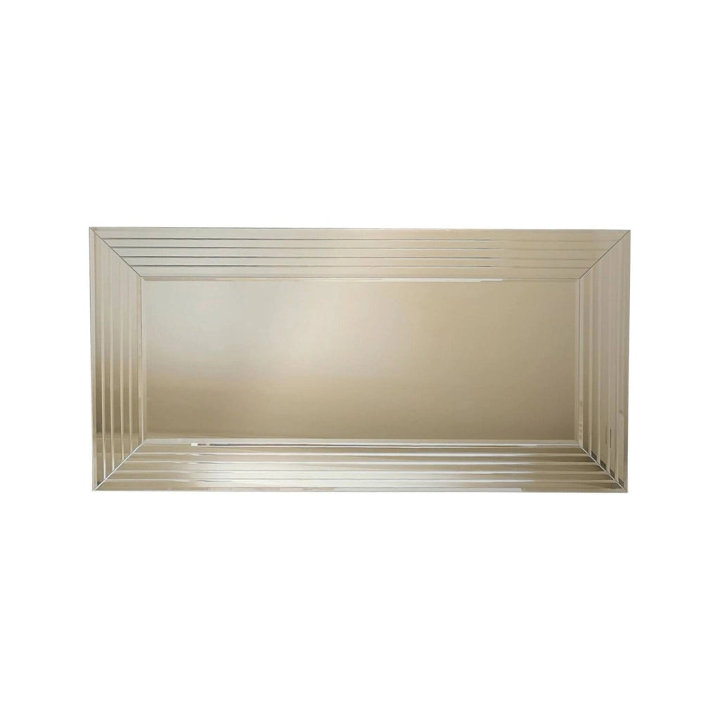 Cavezzo, Specchio Forma Rettangolare, 2.2x65h cm Argento