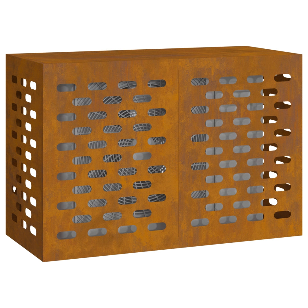Copertura per Condizionatore d'Aria 90x40x60 cm Acciaio Resistente alle Intemperie