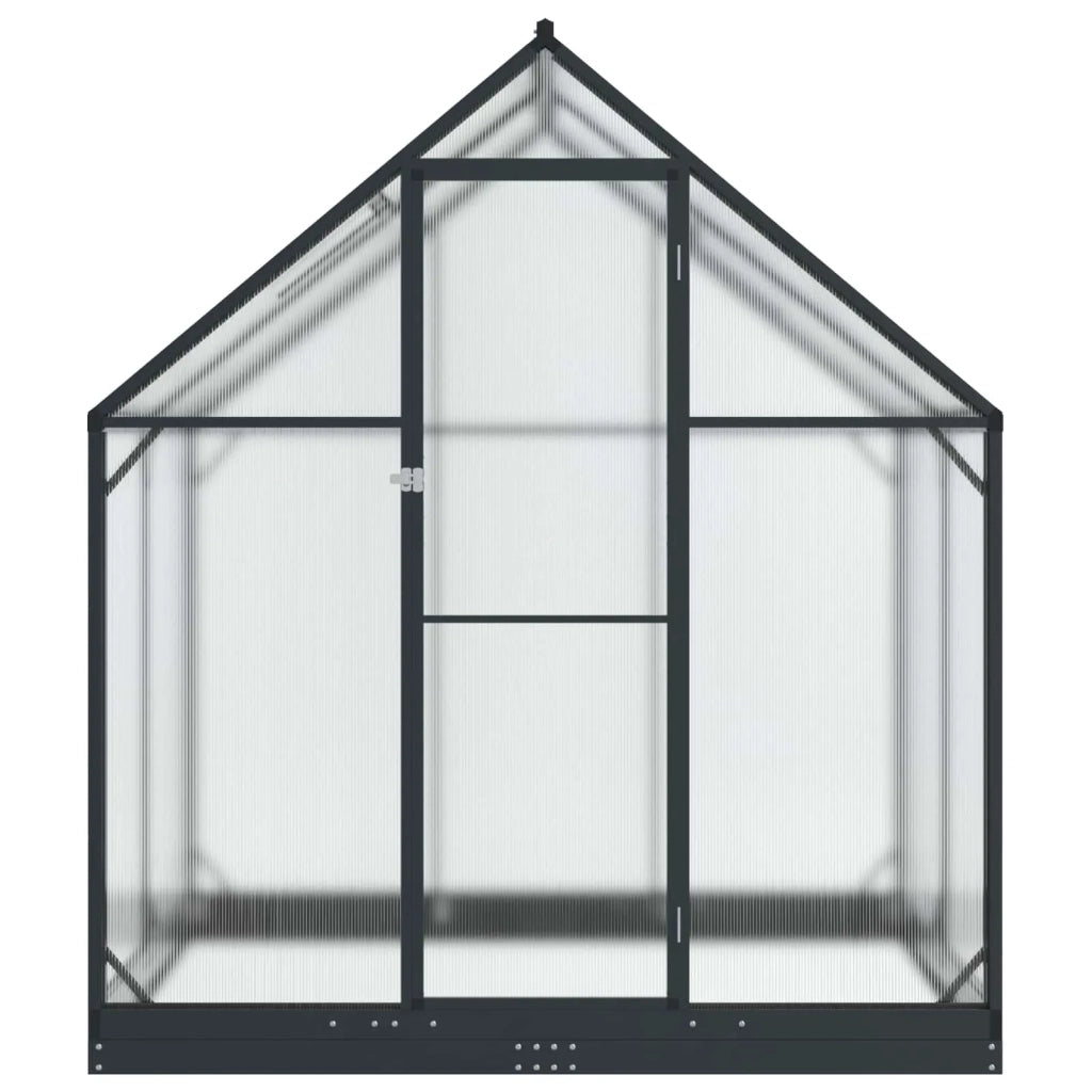 Serra da Giardino con porta Antracite 183,5 x 123 x 207 cm CFW1458633