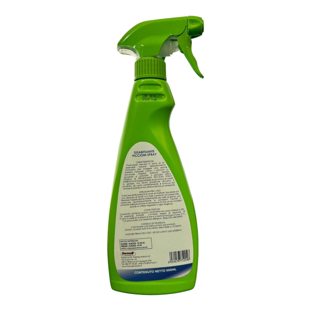 SPRAY DISABITUANTE PICCIONI 500ML ENERGICA