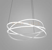 ATIA S/G - LAMPADARIO A SOSPENSIONE BIANCO A LED D.100CM 3000K 9500LM120W DIMMERABILE