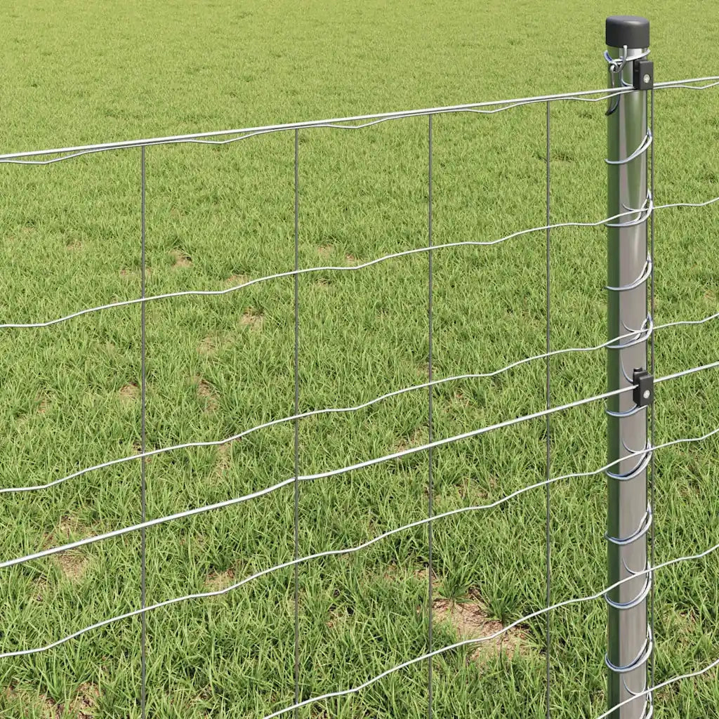 Recinzione Euro Argento 1 x 25 m Acciaio zincato a caldo