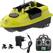 Karper Voerboot - 500 Metri di Raggio di Azione - 3 Contenitori di Lure - 5200mAh - Comando a Distanza Ideale per Baitboat - Pescaggio - Pescaggio al Carpo - Barca da Pesca a Controllo Remoto