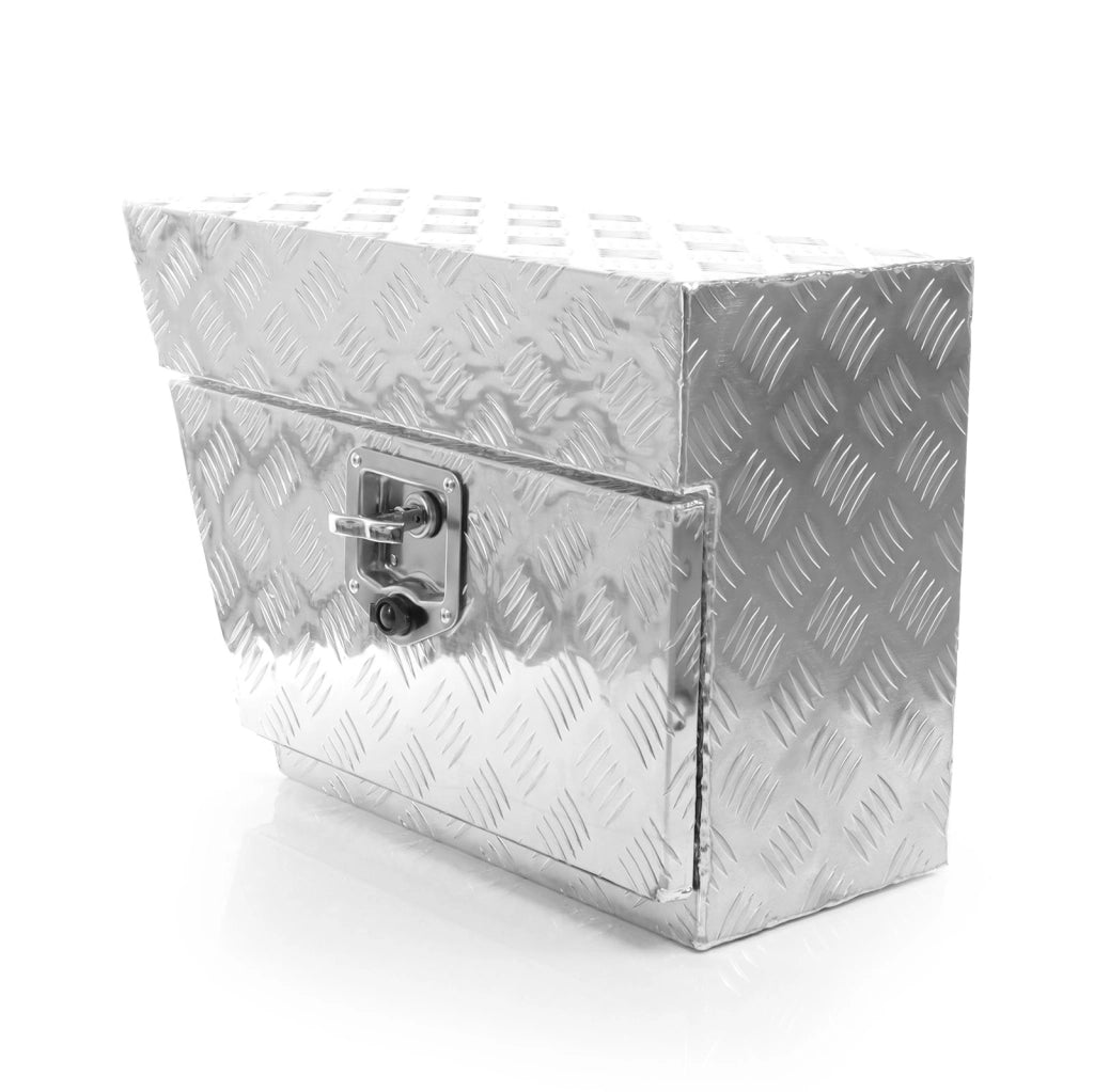 Cassetta porta attrezzi camion lato sinistro, alluminio 60x25x40cm max 50 l Gavone sottoscocca