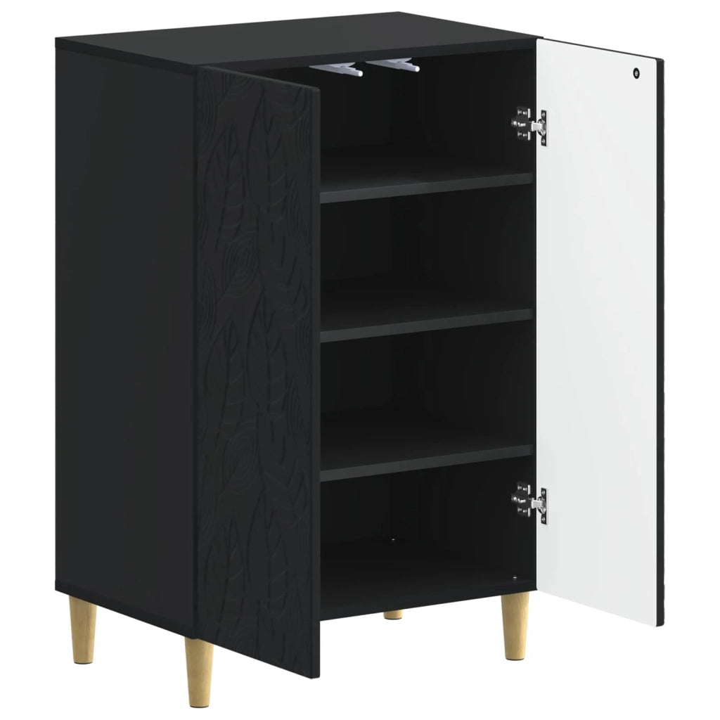 Mobile per scarpe DELFT 59,5 x 39,5 x 90 cm Nero 897086