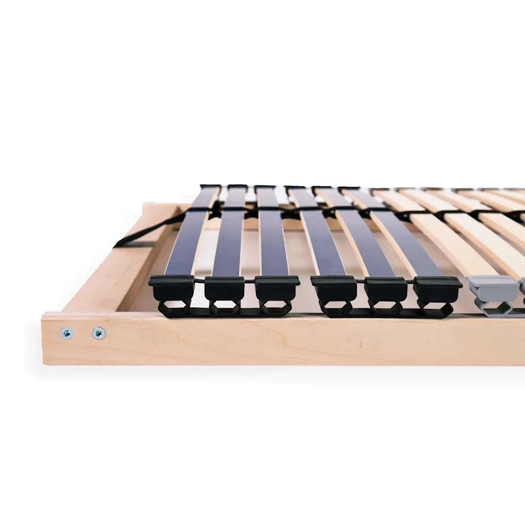 Reti a Doghe 2 pz 7 Zone con 42 Doghe in Legno 90x200 cm 3051435