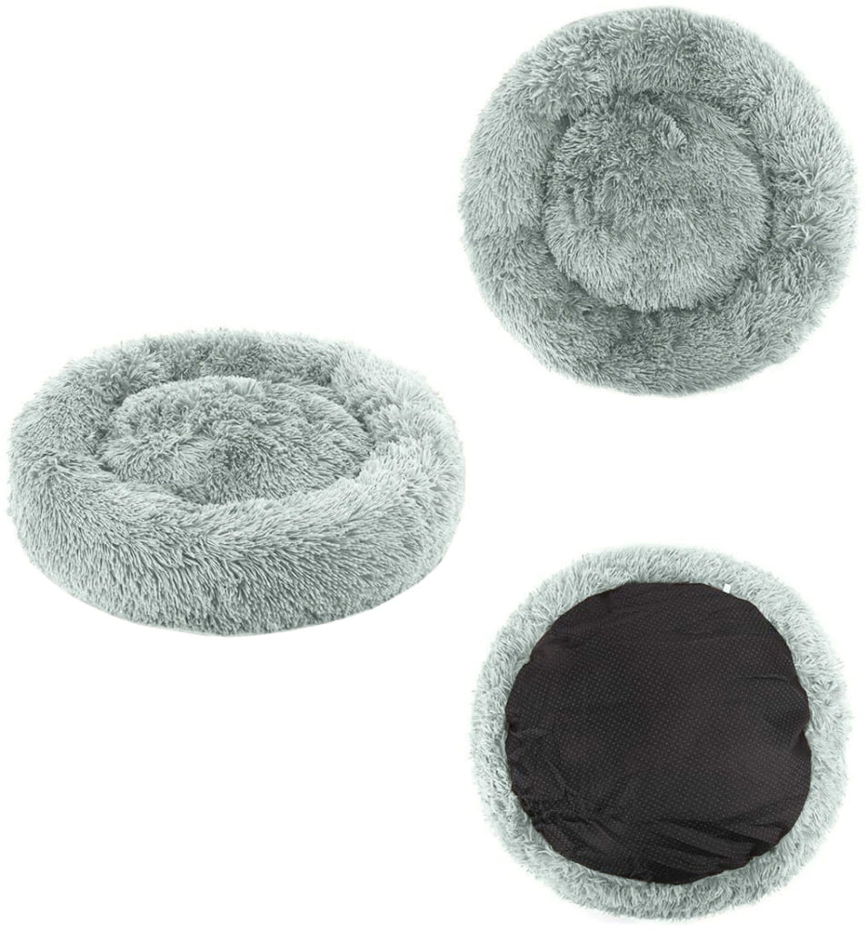 Valora PELUCHE LETTO S 40CM Letto per animali domestici grigio chiaro peluche x30