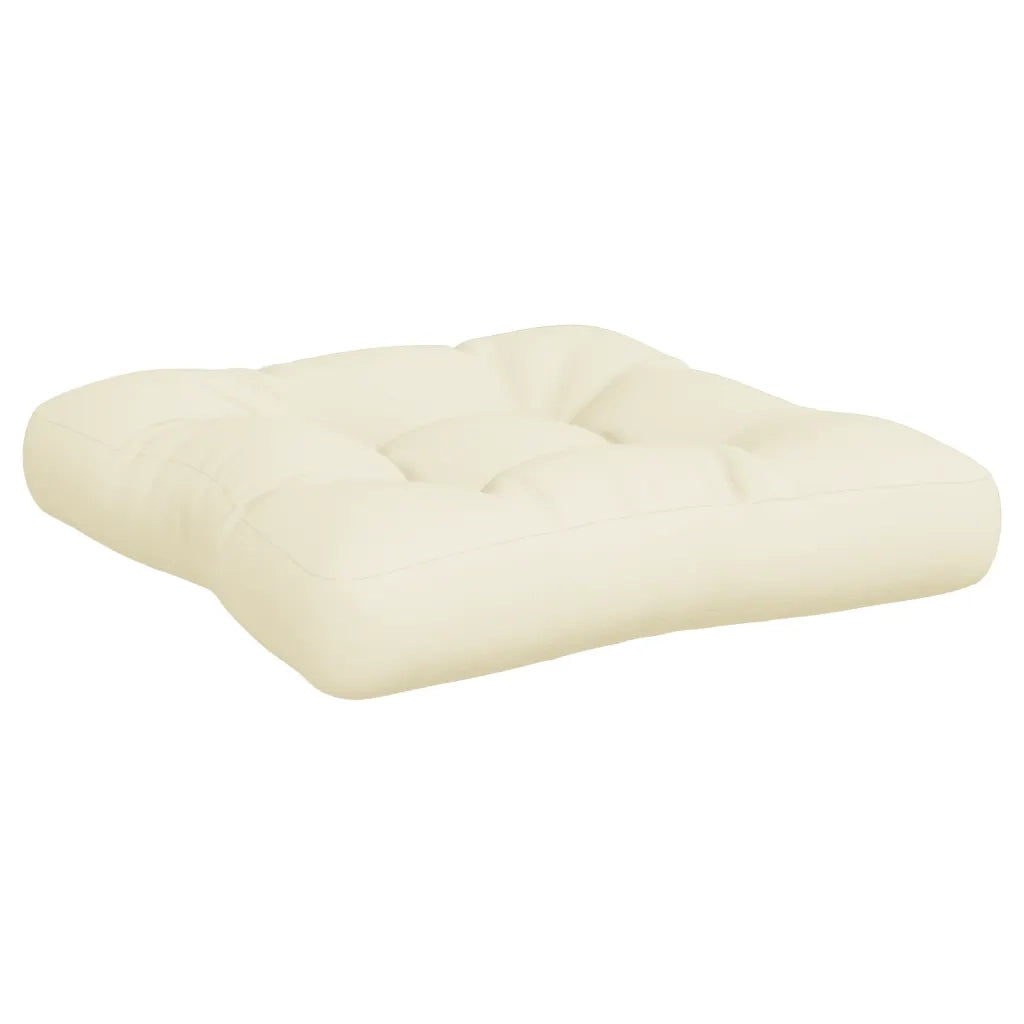Cuscini per Pallet 3 pz Crema in Tessuto 360858