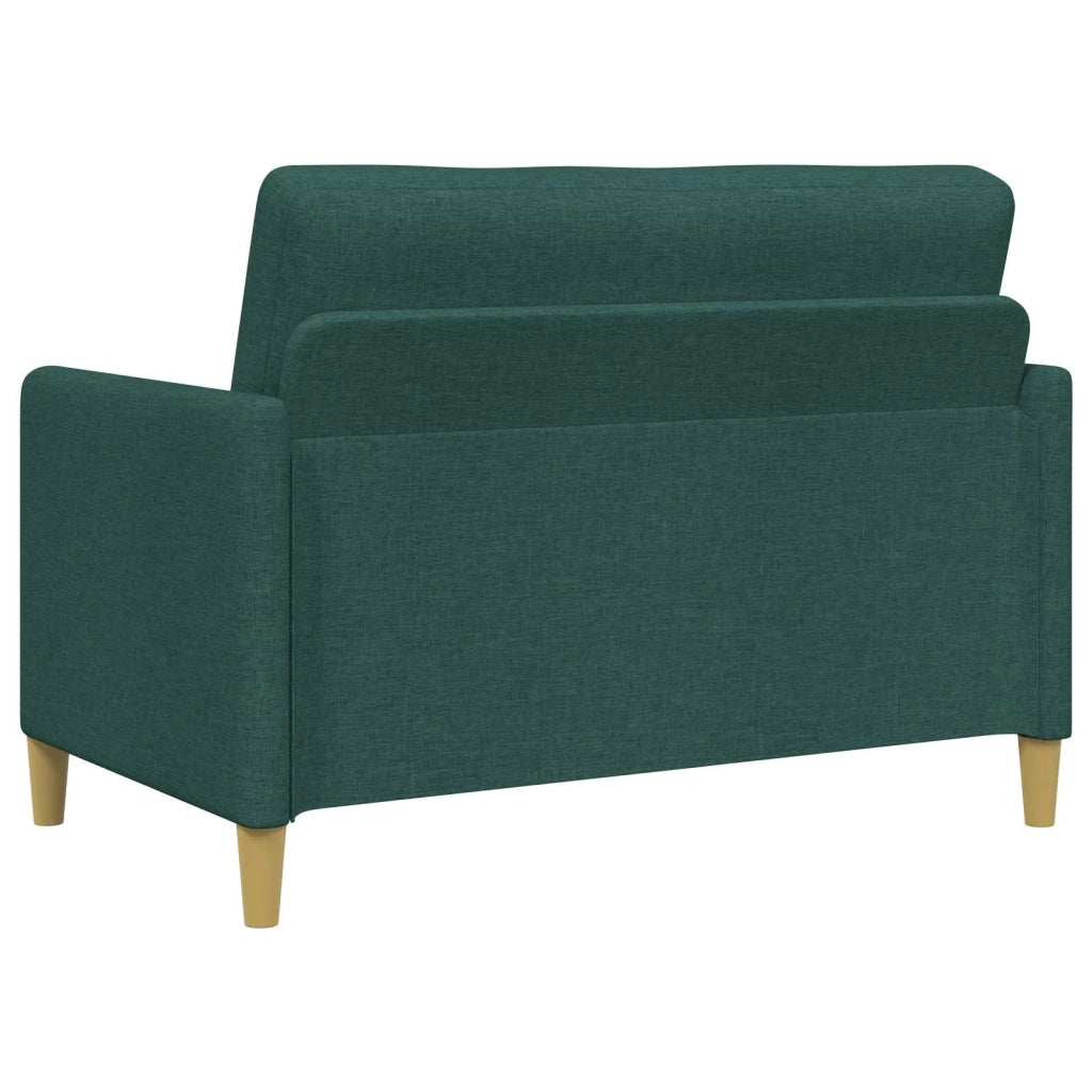 Set di Divani con Storage 2 pcs Verde Scuro Poliestere 3429153