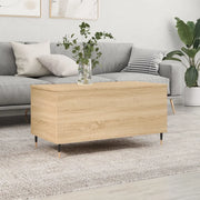 Tavolino Salotto Rovere Sonoma 90x44,5x45 cm Legno Multistrato 830967