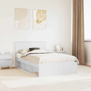 Struttura del letto Bianco 120 x 200 cm Legno multistrato 3407904