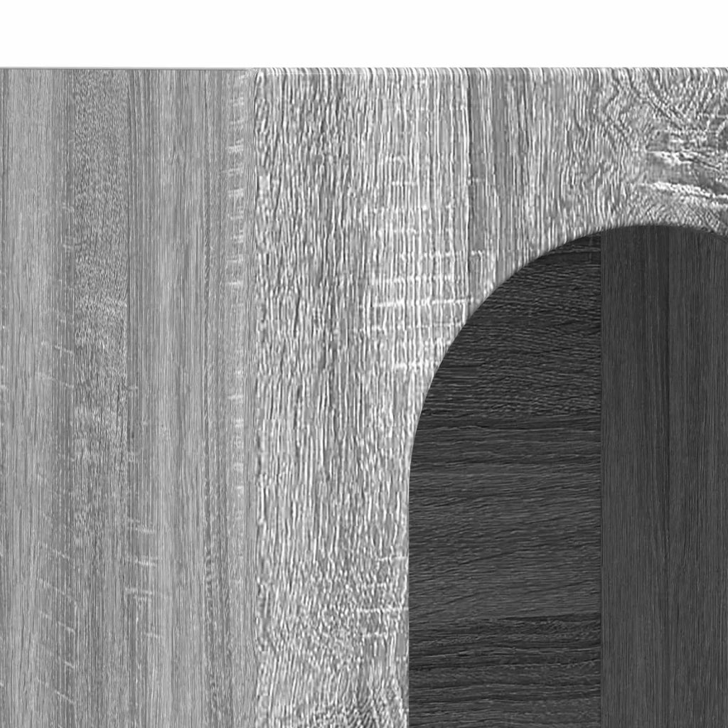 Credenza-Buffet-Armadio da cucina Grigio Sonoma 59 x 35 x 100,5 cm Legno multistrato