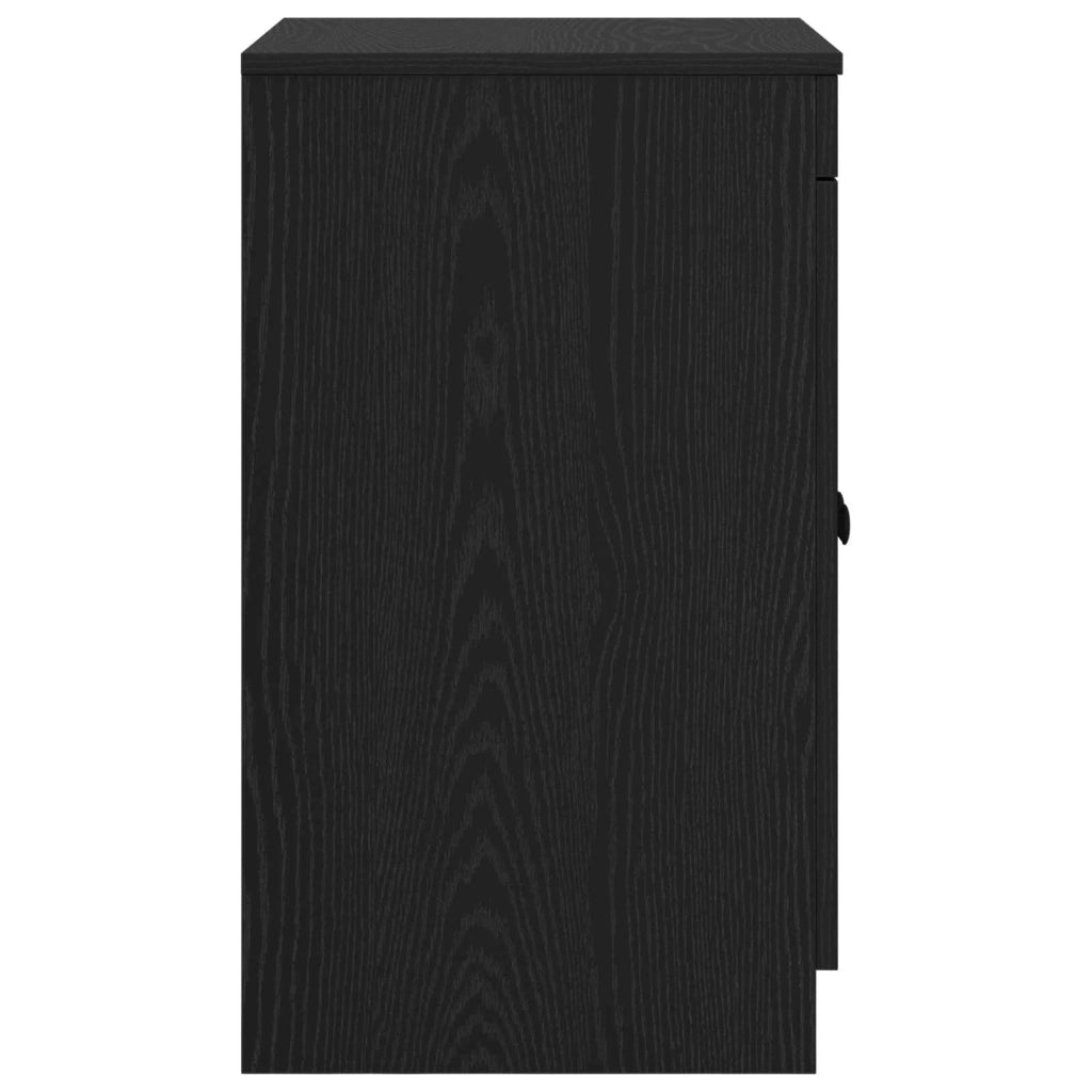 Mobile da Bagno Nero 54 x 41 x 70 cm Legno ingegnerizzato