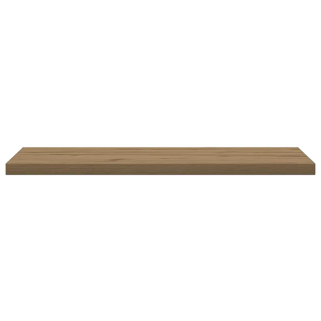 Ripiani per Libreria 4 pz-Scaffale per Libri Rovere 60x10x1,5 cm Legno Multistrato