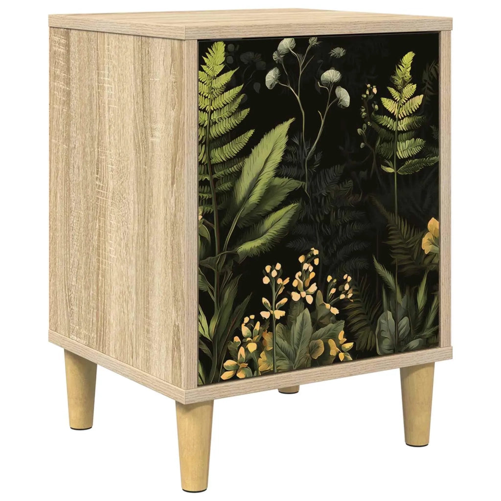 Armadio da Notte RHENEN Rovere Sonoma 36 x 33 x 50 cm 8007189
