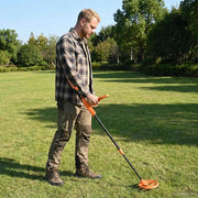 Metal Detector con Display LCD 2 Modelli 19 cm Bobina Giallo