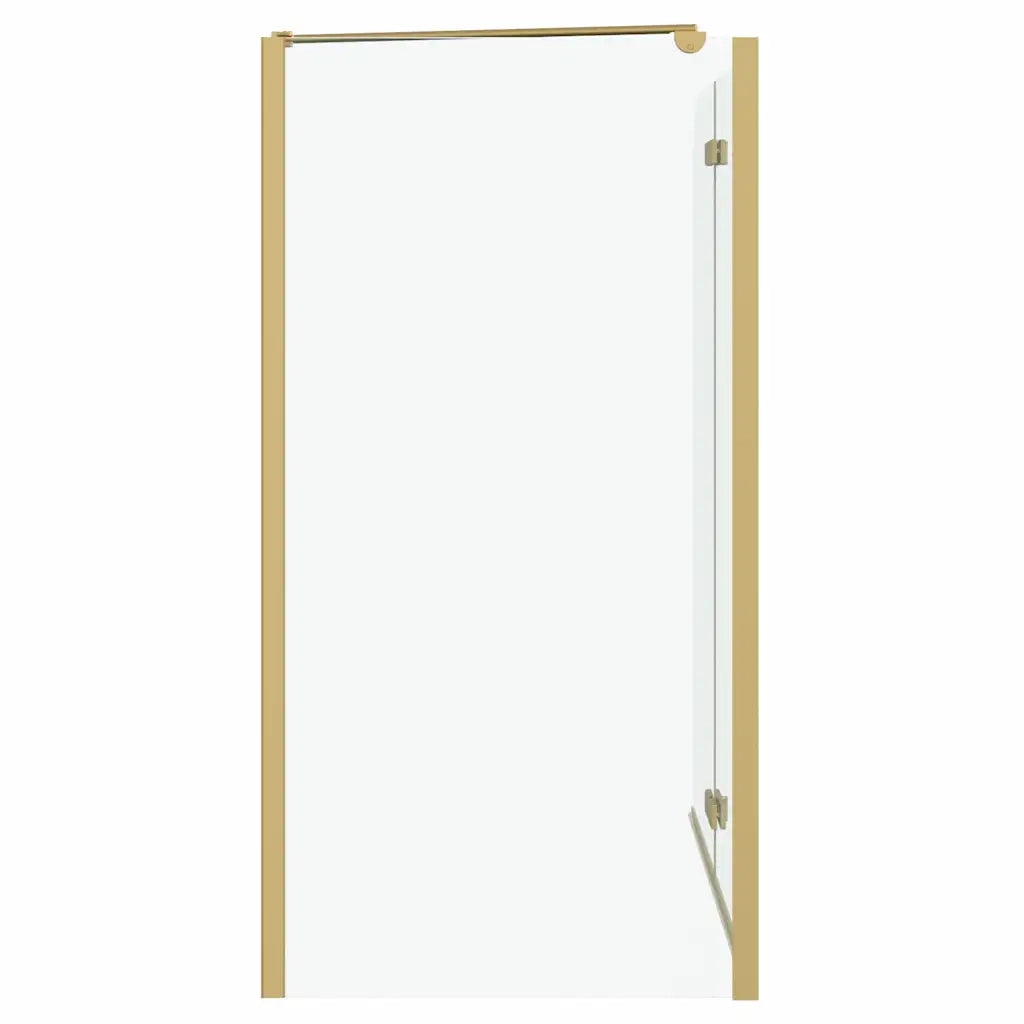 Involucro Doccia Oro 120 x 68 x 130 cm Vetro ESG e Alluminio