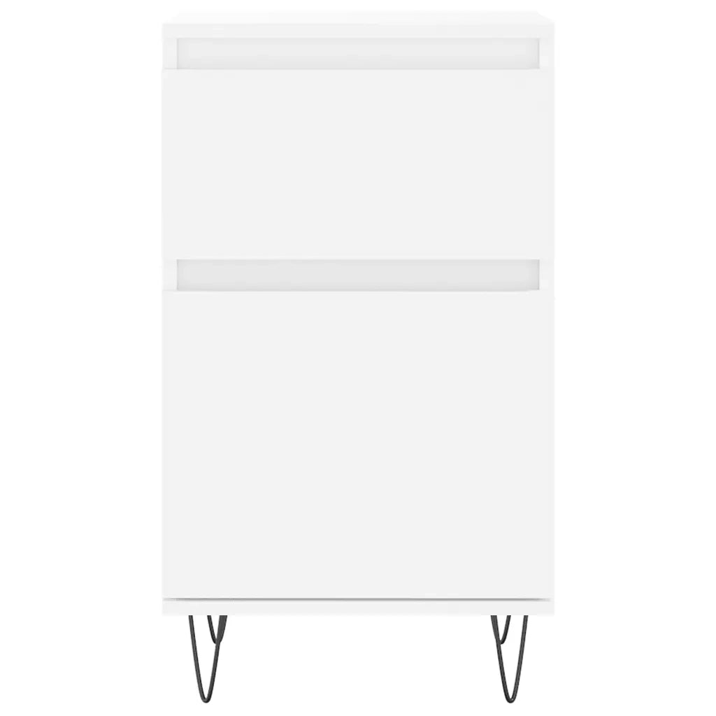 Credenza-Buffet-Armadio da cucina Bianca 40x35x70 cm in Legno Multistrato 808095