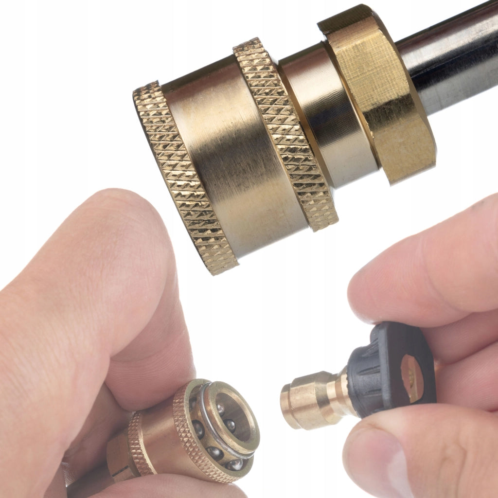 Lancia Dritta 58 cm compatibile con Idropulitrice Kärcher K2–K7 – Ottone Anticorrosione, Filettatura 1/4"