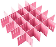 Organizzatore per cassetti 8 pezzi - Distributore di cassetti - Cassetti per intimo/Calze - Articoli da ufficio - Materiale ecologico PP