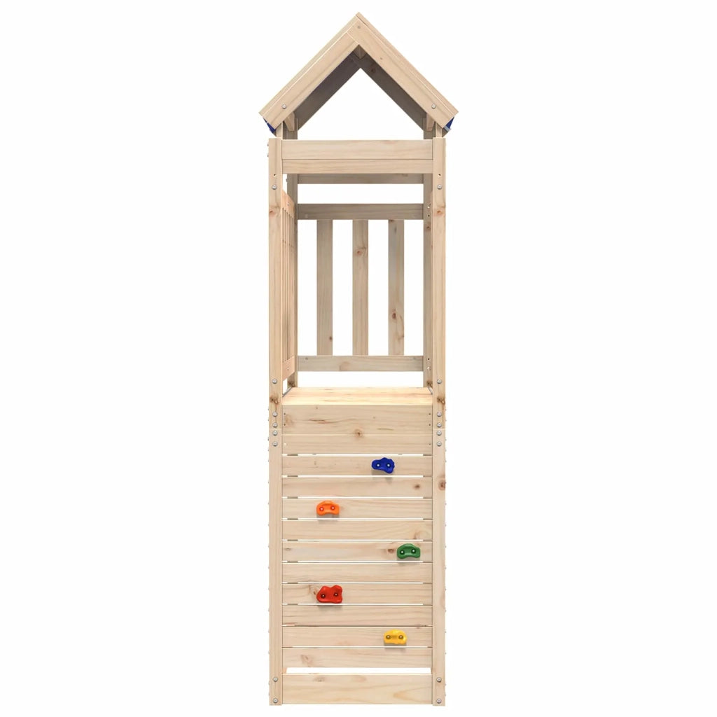 Torre da Gioco Marrone 110.5 x 52.5 x 215 cm Pino massello CFW4898804