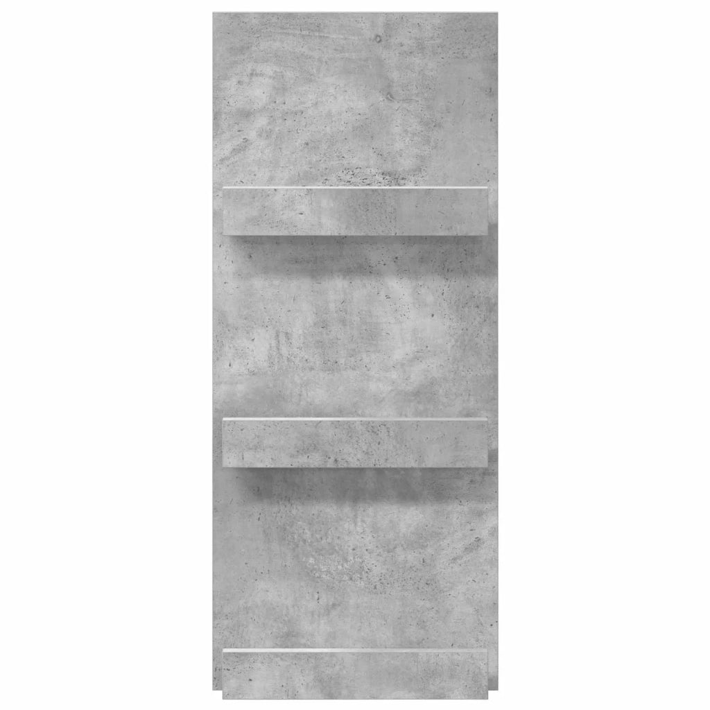 Scaffale per riviste Grigio cemento 43 x 11 x 102 cm CFW2536850