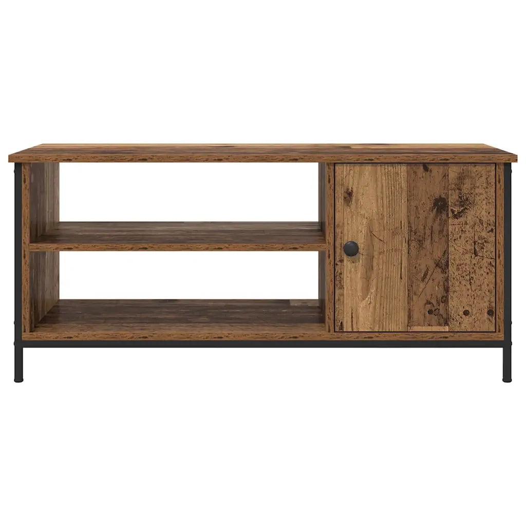 vidaXL Mobile TV Legno vecchio 100 x 40 x 45 cm Legno multistrato