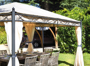 Cheonda - Gazebo oregon in ferro 3X4 con tende laterali Greenwod
