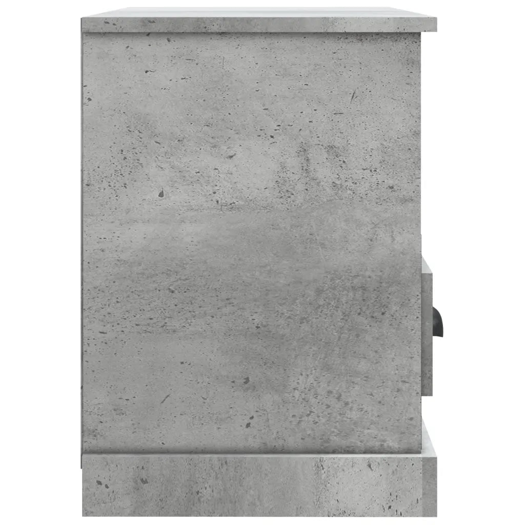 Mobile Porta TV-Mobile per TV-Credenza TV Grigio Cemento 80x35x50 cm in Legno Multistrato