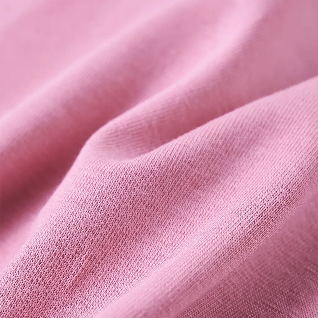 Maglietta per Bambini Maniche Lunghe Rosa Bruciato 92 13969