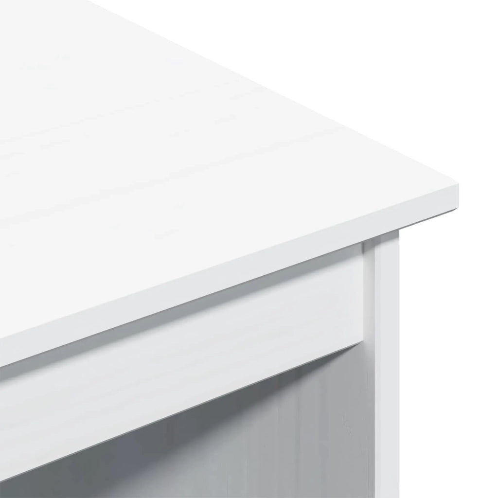 Set di Scrivania e Armadietto 2 pz Bianco 3438766