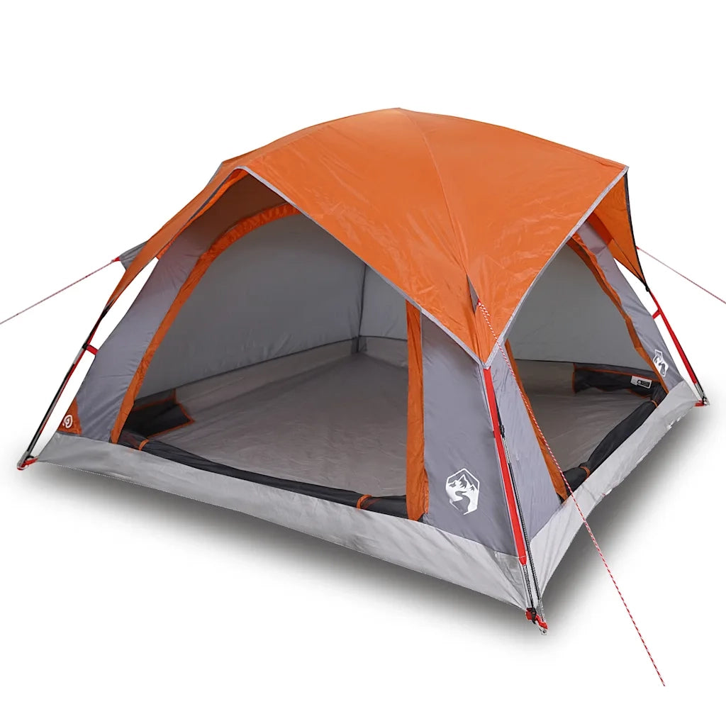 Tenda da Campeggio a Cabina 4 Persone-Tenda per Escursionismo Impermeabile 245967