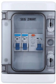 Dispositivo di Protezione contro la Fase - Interruttore di Corrente - Impermeabile - Scatola di Protezione IP65 - 40A 30mA - Sicurezza - Adatto per...