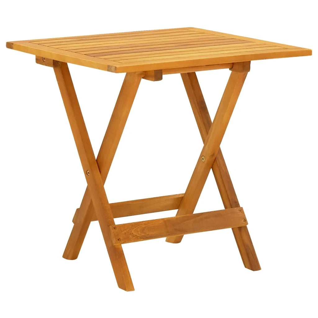 Sedie da esterno con poggiapiedi e tavolo 167 x 56 x 75 cm legno massello di acacia 02_0011918