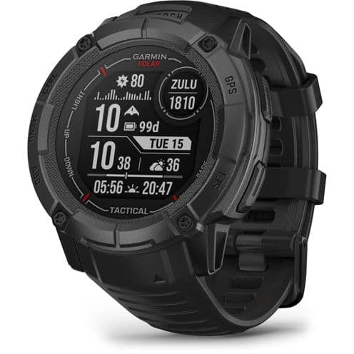 Garmin Instinct 2X Solar Tactical Edition nero