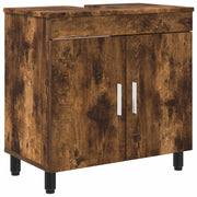 Mobiletto da Bagno | Armadio da bagno Rovere Fumo 60 x 35 x 60 cm
