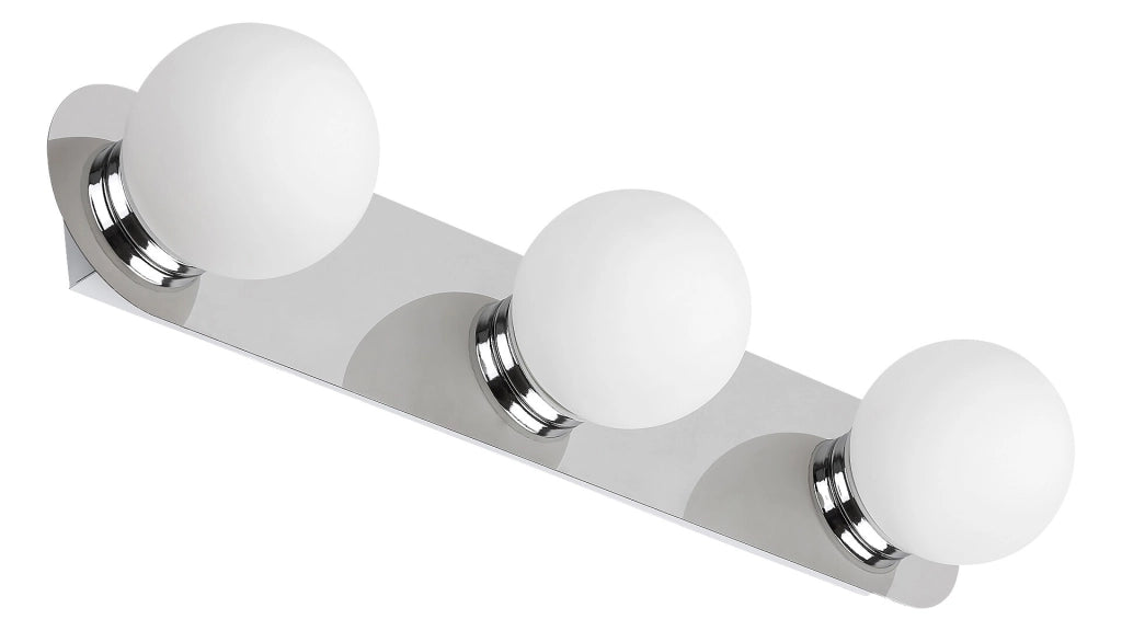 Plafoniera bagno 3 luci G9 cromata IP44 Becca Rabalux