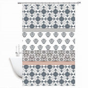 Trade Shop - Tenda Doccia Antimuffa Impermeabile 240 X 200cm Con Anelli Bagno Maioliche 59520 -