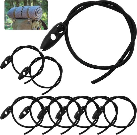 Cinture elastiche per segnalamento - 10 pezzi - 50 cm - Italia - portabicicletta - Spagna.