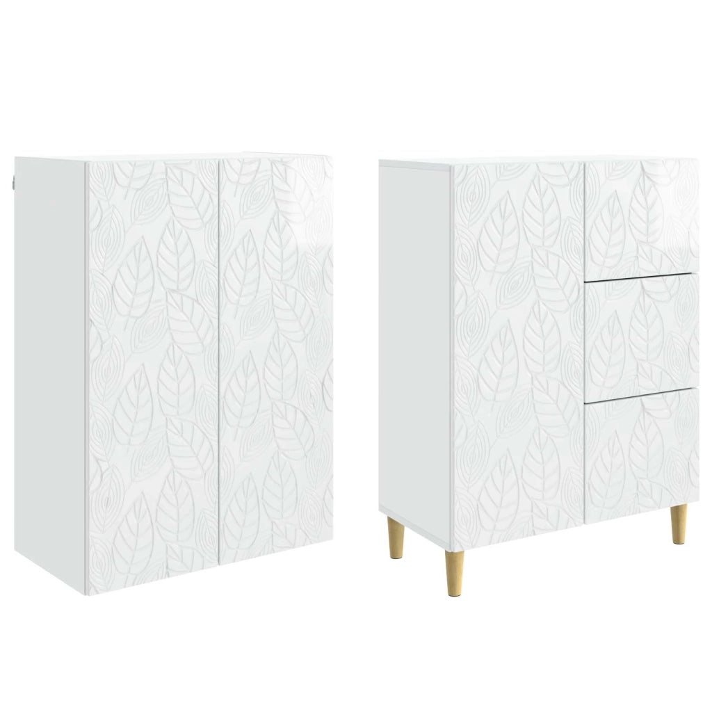 2 pz Bianco Lucido 3416740