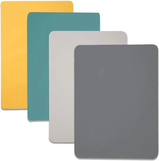 Piastre di silicone da tavolo 40 x 30 cm piastre antiscivolo piastre da tavolo trasparenti piastre da tavolo eleganti