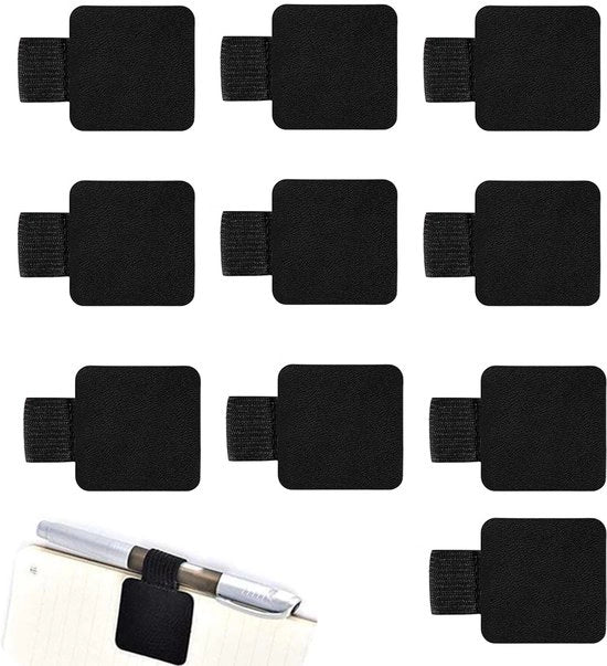 Pacchetto di 10 stylus, pen holder per taccuino, pen holder adesivo, pen holder adesivo, pen holder Leuchtturm, accessori per tablet, accessori per tablet, pen holder per taccuino per Leuchtturm 1917 & Pen