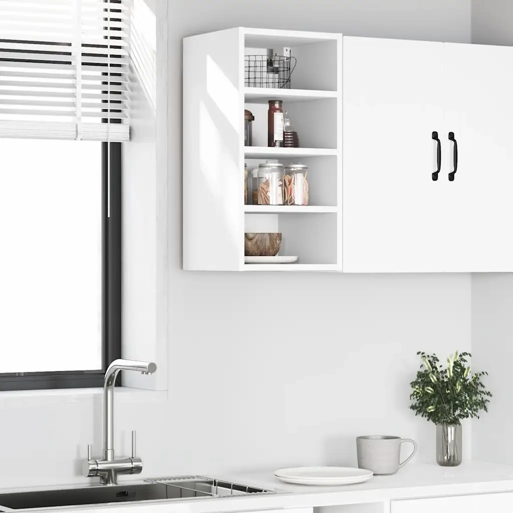 Mobile Pensile Â“RigaÂ” Bianco 30x29,5x60 cm