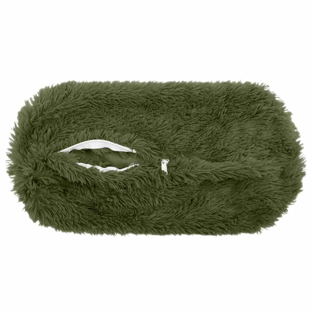 Cuscino con cuscino HEERLEN 2 pz Verde Fleece PV 930191